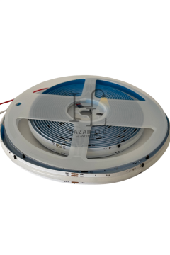24 Volt WS2811 RGB Pixel Cob Şerit Led 10MM 420 Ledli IP20 5 Metre