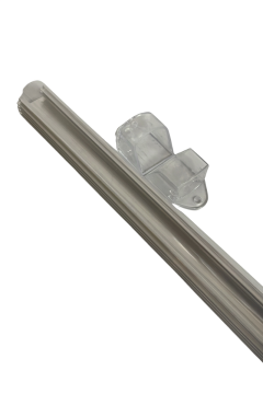 Alüminyum Boş Kasa Profil Çubuk Led Bar Şeffaf Boş Kasa 50 CM