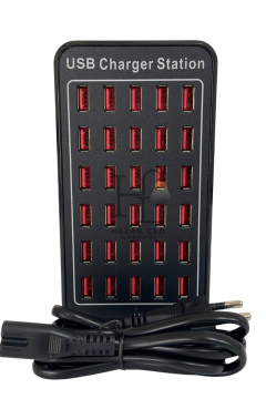 30 Port USB Şarj İstasyonu 150 Watt Çoklu USB Şarj Aleti