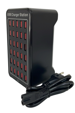 30 Port USB Şarj İstasyonu 150 Watt Çoklu USB Şarj Aleti