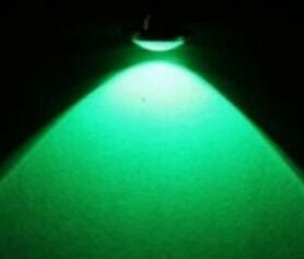 Araç İçi Kartal Göz Ayna Altı Led Yeşil