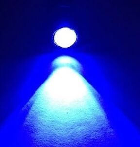 Araç İçi Kartal Göz Ayna Altı Led Mavi