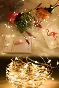 3 Metre 3 Fonksiyonlu Peri Led Gün Işığı Pilli Dekoratif Aydınlatma Yılbaşı Çam Ağacı Ev Süsleme