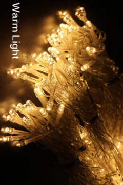 2x2 Metre Pilli Perde Led Işık Gün Işığı Eklemeli Fonksiyonlu Dekoratif Led Işık Yılbaşı Süsü