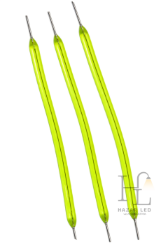 3 Volt 60MM Esnek Led Filament Turkuaz Retro Tungsten Filament 5 Adet