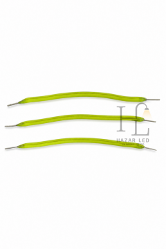 3 Volt 60MM Esnek Led Filament Turkuaz Retro Tungsten Filament 5 Adet