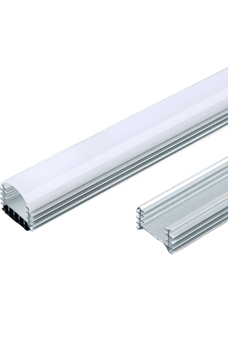 Alüminyum Boş Kasa Profil Çubuk Led Bar Opak Boş Kasa 1M