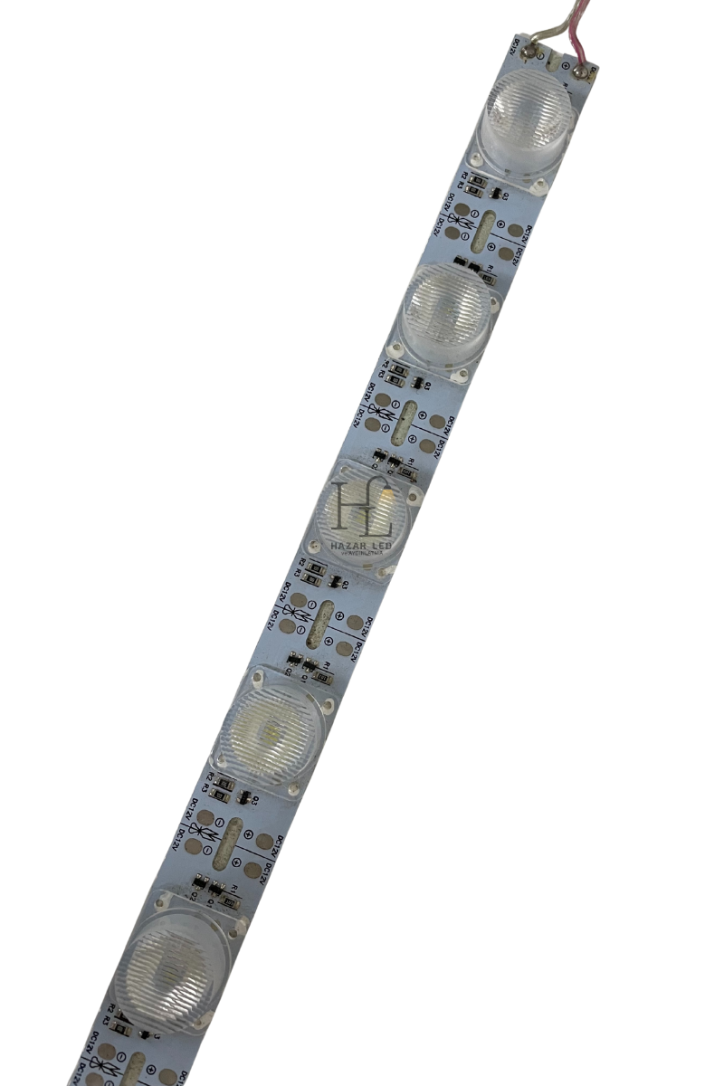 12 Volt 18 Ledli Lensli Alüminyum Çubuk Led Bar Led Beyaz