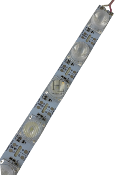 12 Volt 18 Ledli Lensli Alüminyum Çubuk Led Bar Led Beyaz