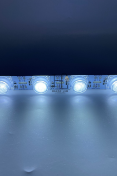 12 Volt 18 Ledli Lensli Alüminyum Çubuk Led Bar Led Beyaz