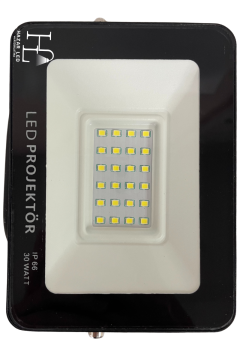 12-24 Volt 30 Watt Tablet Projektör Beyaz SMD Led Projektör