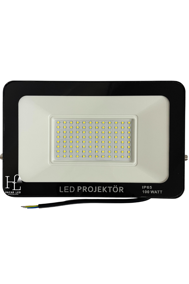 12-24 Volt 100 Watt Tablet Projektör Beyaz SMD Led Projektör