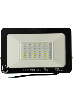 12-24 Volt 100 Watt Tablet Projektör Beyaz SMD Led Projektör
