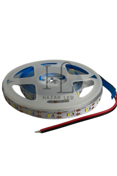 5 Volt 2835 60 Ledli 8MM IP20 Şerit Led 5 Metre Beyaz
