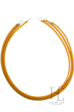 3 Volt 255MM Esnek Led Filament Gün Işığı Retro Tungsten Filament 3 Adet