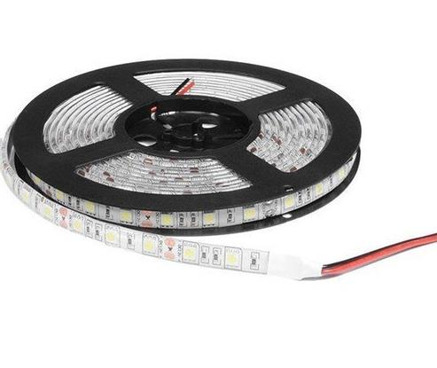 24 Volt Şerit Led 5050 IP65 5 Metre Beyaz