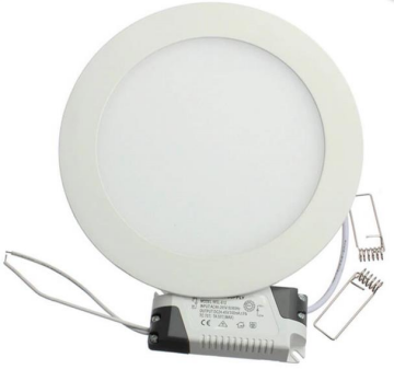 9 Watt Sıva Altı Yuvarlak Slim Led Panel Gün Işığı