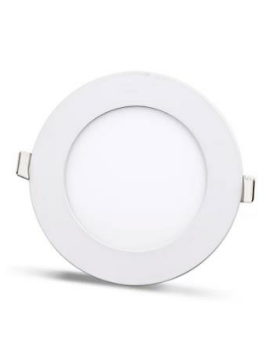 12 Watt Sıva Altı Yuvarlak Slim Led Panel Gün Işığı