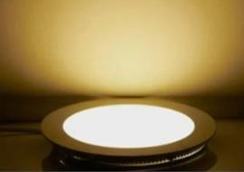 12 Watt Sıva Altı Yuvarlak Slim Led Panel Gün Işığı