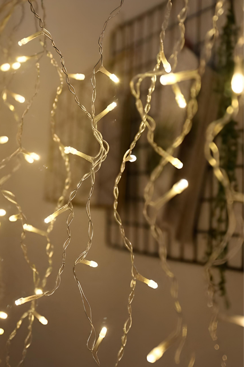 100 Ledli Fonksiyonlu Led Işık 10M Eklemeli Dekoratif Lamba Gün Işığı Yılbaşı Çam Ağacı Ev Süsleme