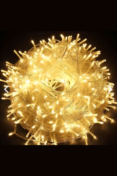 100 Ledli Fonksiyonlu Led Işık 10M Eklemeli Dekoratif Lamba Gün Işığı Yılbaşı Çam Ağacı Ev Süsleme