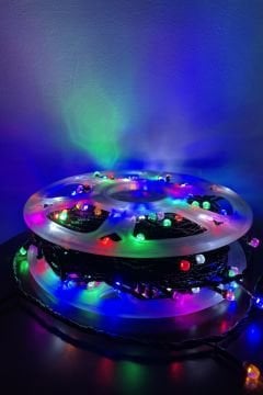220 Volt 50 Metre Makara İp led RGB Animasyonlu Yılbaşı Süsü