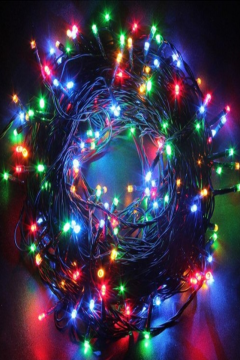 220 Volt 50 Metre Makara İp led RGB Animasyonlu Yılbaşı Süsü