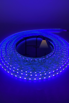 12V UV (Ultraviyole) Şerit Led 2835 SMD Metrede 120 Led Black Light (1 Mt.)