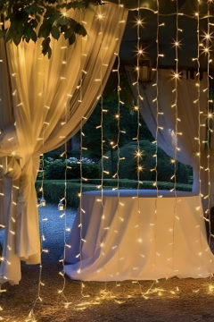 3X2 Metre Perde Led Işık Gün Işığı 8 Fonksiyonlu Eklenebilir Dekoratif Led Işık Yılbaşı Süsü