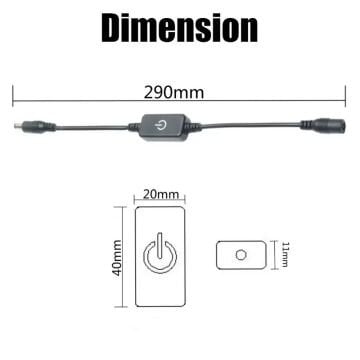 Touch - Dokunmatik Led Dimmer 12-24 Volt