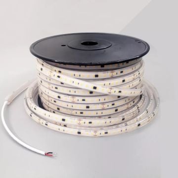 220 Volt Dim Edilebilir Şerit Led 10 Cm De Kesilebilir M/120 Led Yeşil 10M İP20