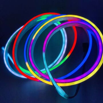 6X12 MM 2811 Pixel Neon Şerit Led 12 Volt 5 Metre (2.5 Cm De Kesilebilir)