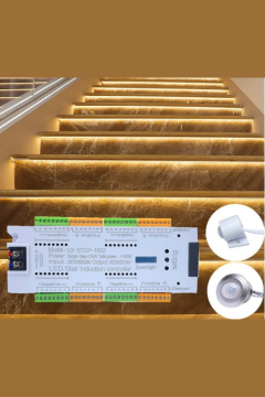 Sensörlü Merdiven Basamak Aydınlatma Devresi