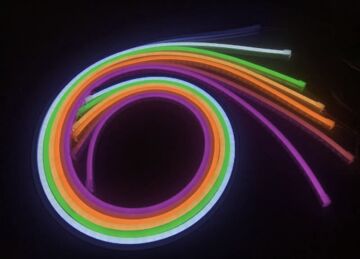 12 Volt 6x12 MM Beyaz Esnek Neon Led (5 Metre)