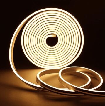 12 Volt 6x12 MM Gün Işığı Esnek Neon Led (5 Metre)