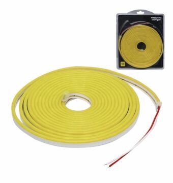 12 Volt 6x12 Sarı (Amber) Esnek Neon Led (5 Metre)