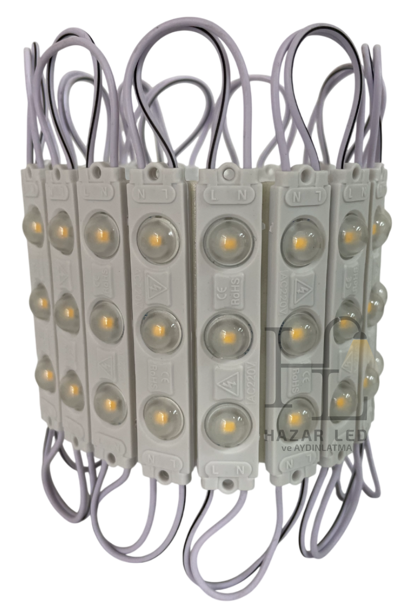 220 Volt 1.5 Watt Modül Led Gün Işığı (5 Adet)