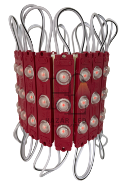 220 Volt 1.5 Watt Modül Led Kırmızı (5 Adet)