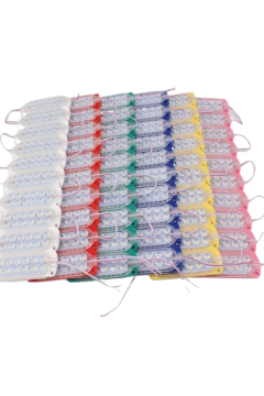 12 Volt 12 Ledli 2.4 Watt Animasyonlu Çakar Modül Mavi