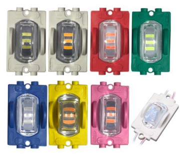 12 Volt Dar Açılı Modül Led Sarı Amber (5 Adet)