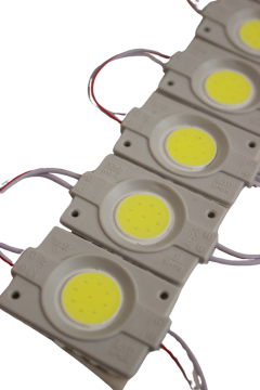 12 Volt 2.4 Watt Tekli Su Geçirmez Modül Led Beyaz (10 Adet)