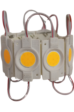 12 Volt 2.4 Watt Tekli Su Geçirmez Modül Led Gün Işığı (10 Adet)