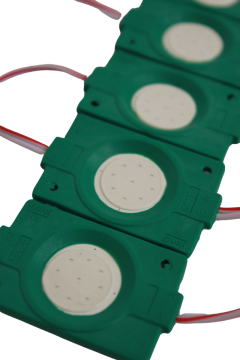 12 Volt 2.4 Watt Tekli Su Geçirmez Modül Led Yeşil (10 Adet)