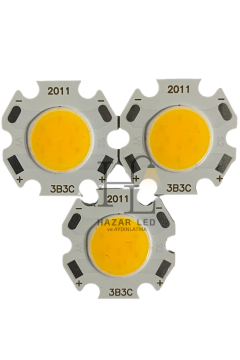 12 Volt 5 Watt Cob Led Gün Işığı (3 Adet)