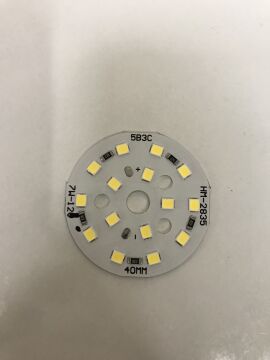 12 Volt 7 Watt SMD 5630 Ledli Hazır Led Modül 40 MM Beyaz (3 Adet)