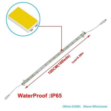 12 Volt Su Geçirmez Led Bar Çift Sıra Çubuk Led Gün Işığı