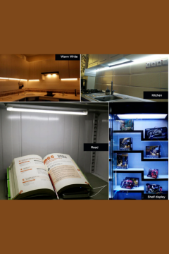 220 Volt 4014 Çubuk Led 50CM Kasalı Dim Edilebilir Bar Led Beyaz-Opak Cam