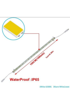 12 Volt Su Geçirmez Led Bar Çift Sıra Çubuk Led Mavi