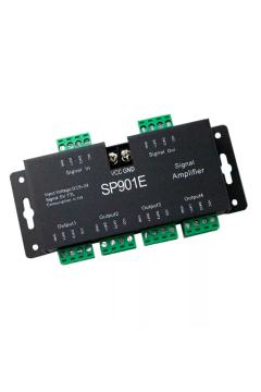 SP901E Led Pixel Repeater Sinyal Amplifikatörü Tekrarlayıcı WS2811 WS2812B