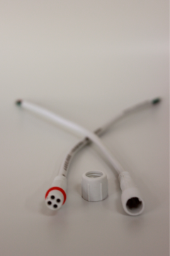 4 Lü Soketli Plastik Kablo Dişi Erkek Takım IP67 (5 Adet)